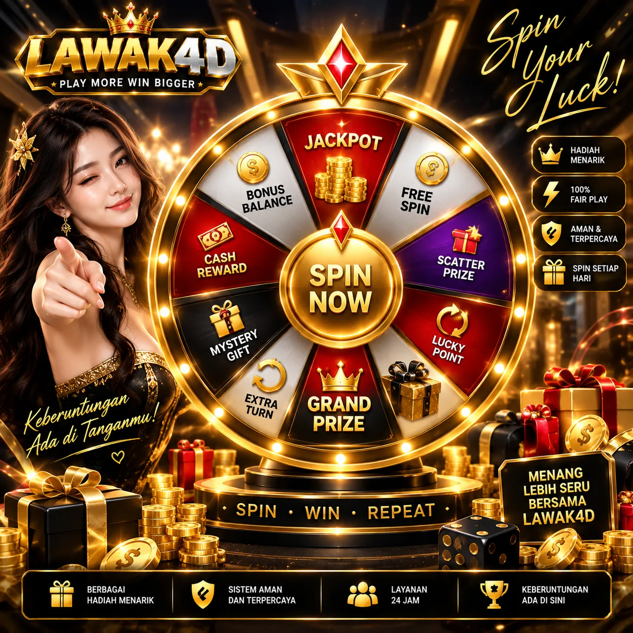 LUCKY SPIN LAWAK4D